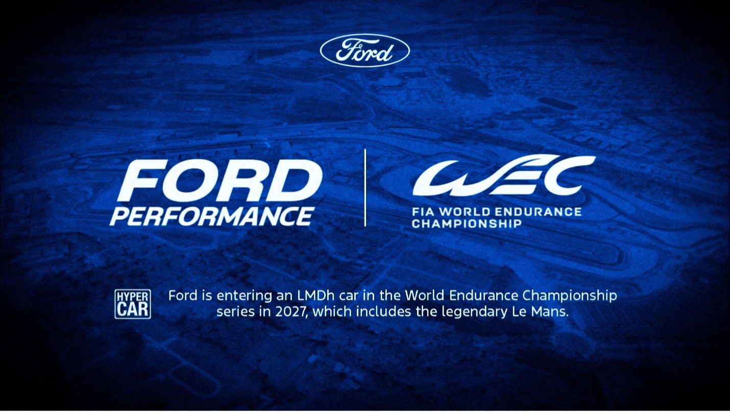 Ford announces return to top class of Le Mans in 2027. Ford v Ferrari